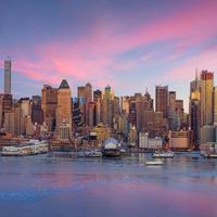 new york city avec des gratte-ciel