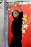 los angeles 2 août - sylvester stallone à la première de l'escouade suicide au théâtre du village le 2 août 2021 à westwood, ca photo