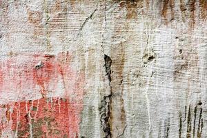 texture d'un mur de béton avec des fissures et des rayures qui peuvent être utilisées comme arrière-plan photo