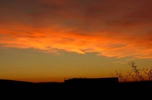 coucher de soleil andalousie photo