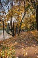 automne dans les parcs de Moscou, Russie
