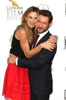 los angeles, 30 septembre - anne dudek, michael graziadei au festival du film de catalina, vendredi au casino le 30 septembre 2016 à avalon, île de catalina, ca photo