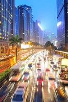 vue sur la rue de hong kong photo