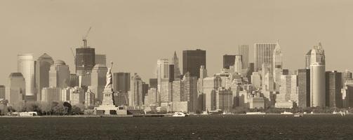 new york city manhattan noir et blanc photo