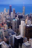 vue aérienne de chicago photo