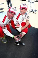 los angeles, 9 avril - dakota meyer, jackson rathbone au toyota proceleb race press day 2013 au circuit du grand prix de toyoto le 9 avril 2013 à long beach, ca photo