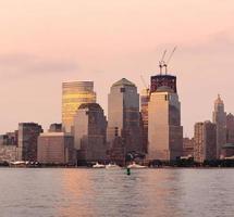 new york city manhattan centre ville skyline photo