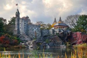 new york city central park belvedere château photo