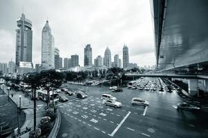 vue sur la rue de shanghai photo