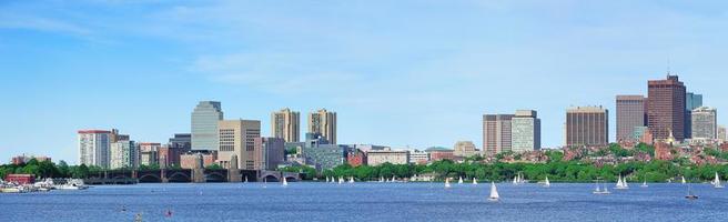 vue sur le front de mer de boston photo