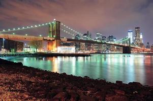 vue sur le front de mer de manhattan photo