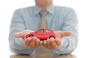 concepts d'assurance automobile et d'exonération des dommages par collision photo