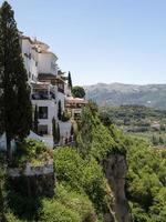 ronda, andalousie, espagne, 2014. vue panoramique de ronda espagne le 8 mai 2014 photo