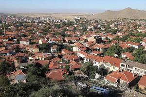 vue générale de la ville de sivrihisar à eskisehir, turquie photo