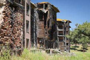 Orphelinat orthodoxe grec prinkipo sur l'île de Buyukada, Istanbul, Turquie photo