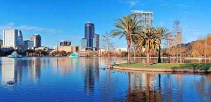 vue du matin d'orlando photo