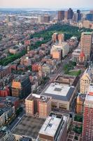 vue sur le centre-ville de boston photo