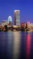 vue sur la ville de boston photo