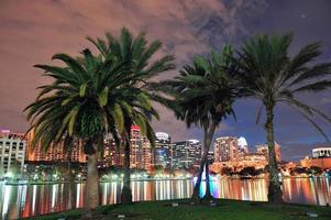 vue nocturne d'orlando photo