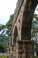 ruines de phaselis en turquie photo