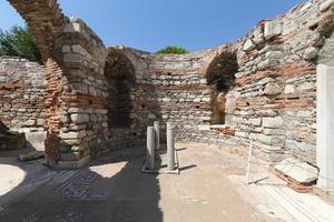 basilique de st. John dans la ville de Selcuk, Izmir, Turquie photo