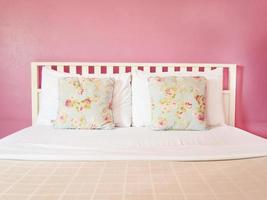 chambre couple rose photo