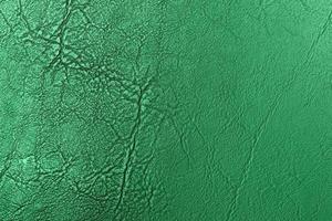 fond de texture de cuir vert photo