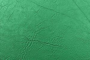 fond de texture de cuir vert photo