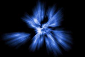 Blue beam light blast image floue, fond abstrait, effet pinceau photo