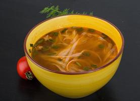 soupe pho vietnamienne photo