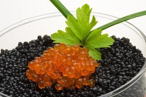 rad et caviar noir photo