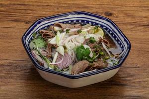 cuisine vietnamienne - soupe pho bo photo