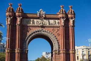 arc de triomphe barcelone photo