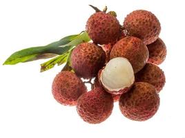 litchi aux fruits asiatiques photo