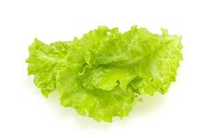 cuisine diététique feuilles de salade verte photo