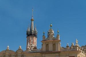 bâtiment sukiennice à cracovie, pologne photo