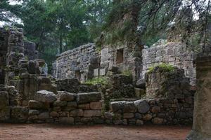 ruines de phaselis en turquie photo