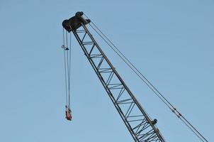 machine de grue portuaire photo