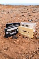 ancienne cassette de musique rétro photo