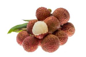 litchi aux fruits asiatiques photo