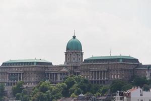 vue sur les monuments de budapest photo