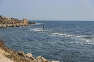 côte de la mer méditerranée photo