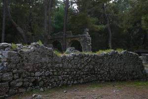 ruines de phaselis en turquie photo