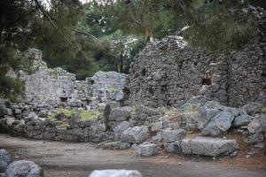 ruines de phaselis en turquie photo