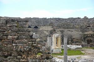 ruines latérales en turquie photo