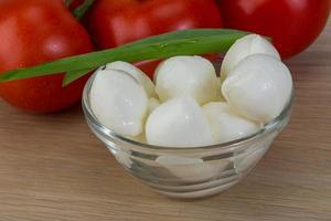 boulettes de mozzarella photo