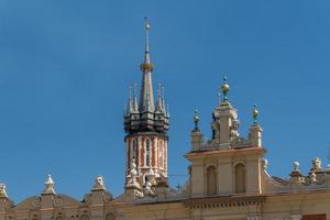 bâtiment sukiennice à cracovie, pologne photo