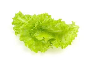 cuisine diététique feuilles de salade verte photo