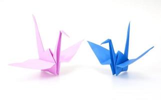 grue en origami photo