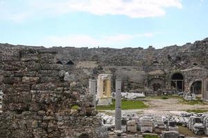ruines latérales en turquie photo